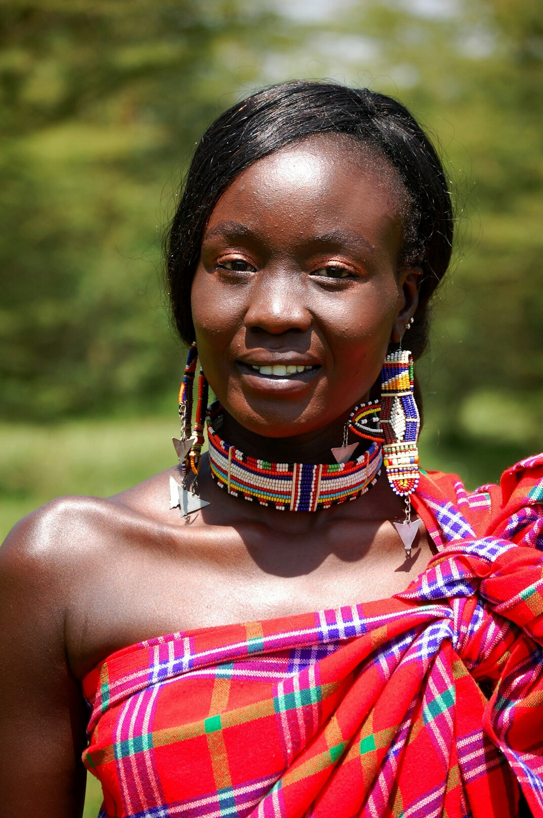 Portrait of a smiling woman