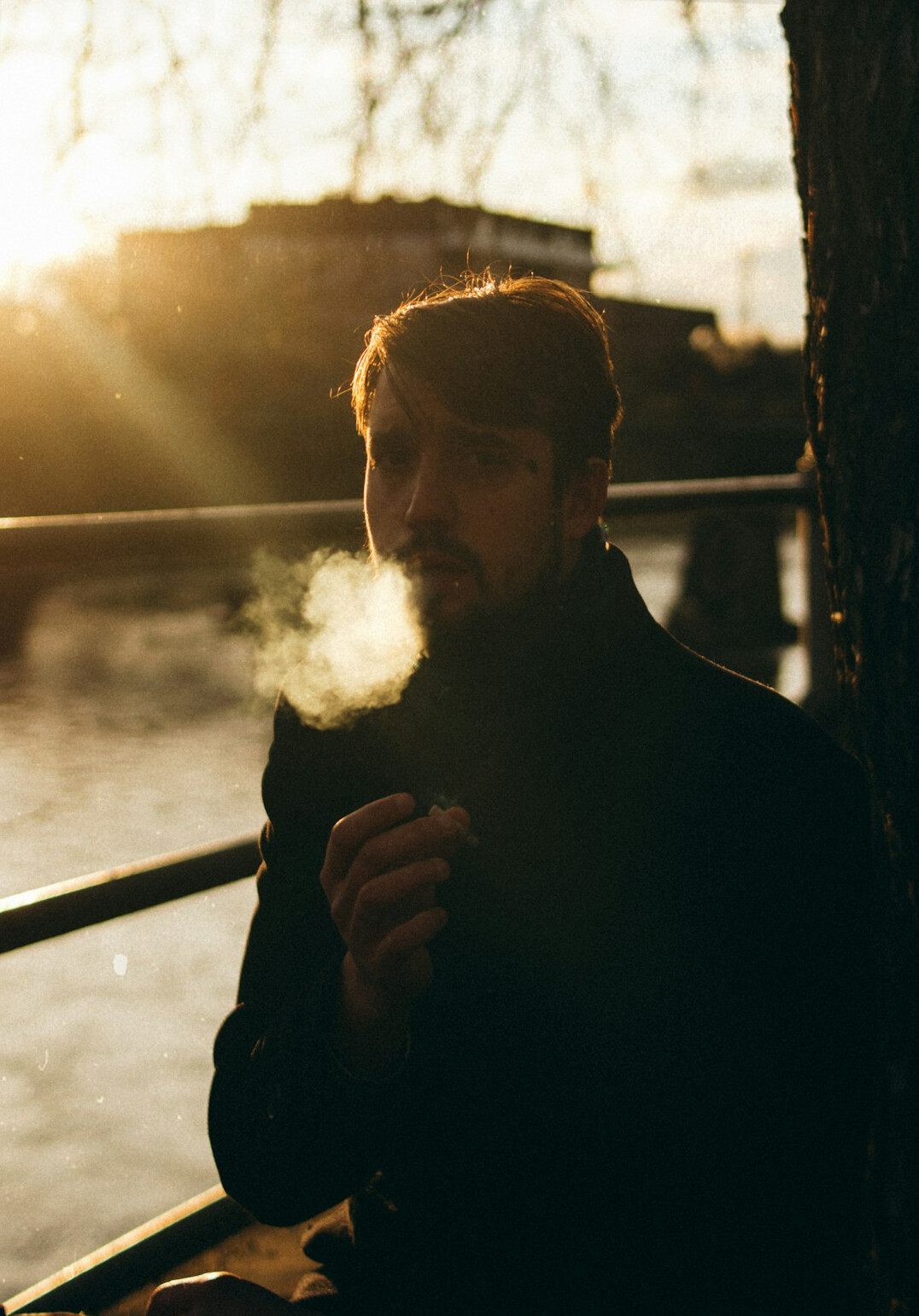 Portrait of a bearded man