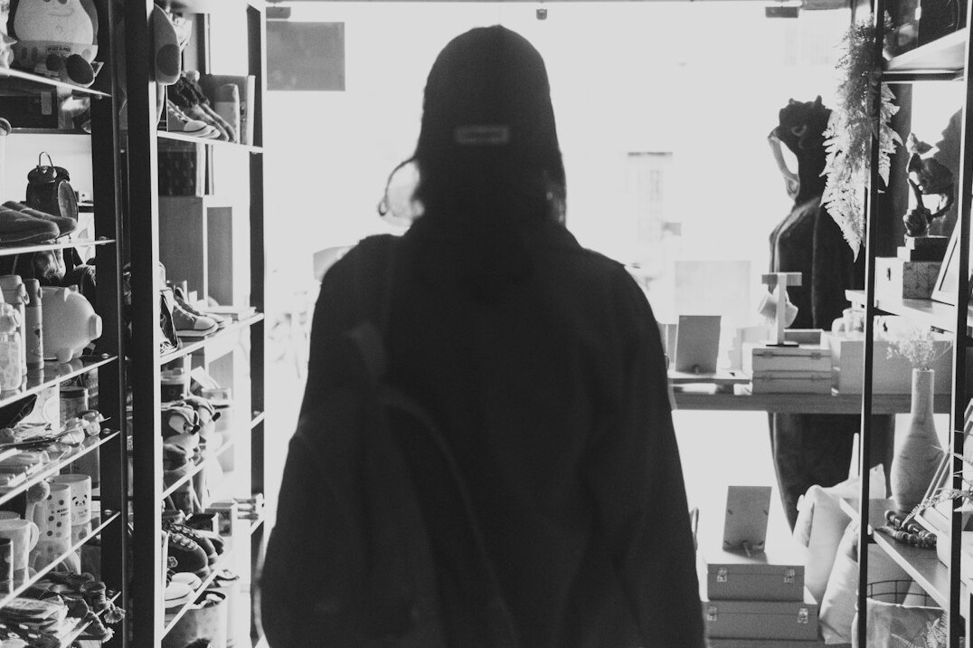 security camera footage of shoplifting